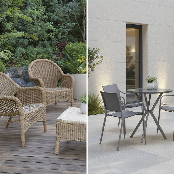 Rattan Garden Furniture vs Non-Rattan: Which Fits Your Outdoor Space Best?