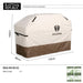 Heavy Duty BBQ Waterproof Covers – Universal Grill Cover with Drawstring Hem & Storage Bag - Abode Avenue