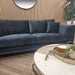 Aluxo Lenox Sofa Range in Steel OR Rust OR Aegean Blue Velvet - Abode Avenue