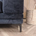 Aluxo Lenox Sofa Range in Steel OR Rust OR Aegean Blue Velvet - Abode Avenue