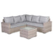 Aurora Range High Back Corner Sofa Set with Coffee Table - Abode Avenue