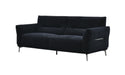 Aluxo Albany Sofa Range in Black Lux Boucle Fabric - Abode Avenue
