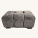 Aluxo Harlem Sofa Range in Steel Velvet OR Chocolate Velvet - Abode Avenue