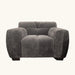 Aluxo Harlem Sofa Range in Steel Velvet OR Chocolate Velvet - Abode Avenue