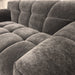 Aluxo Harlem Sofa Range in Steel Velvet OR Chocolate Velvet - Abode Avenue