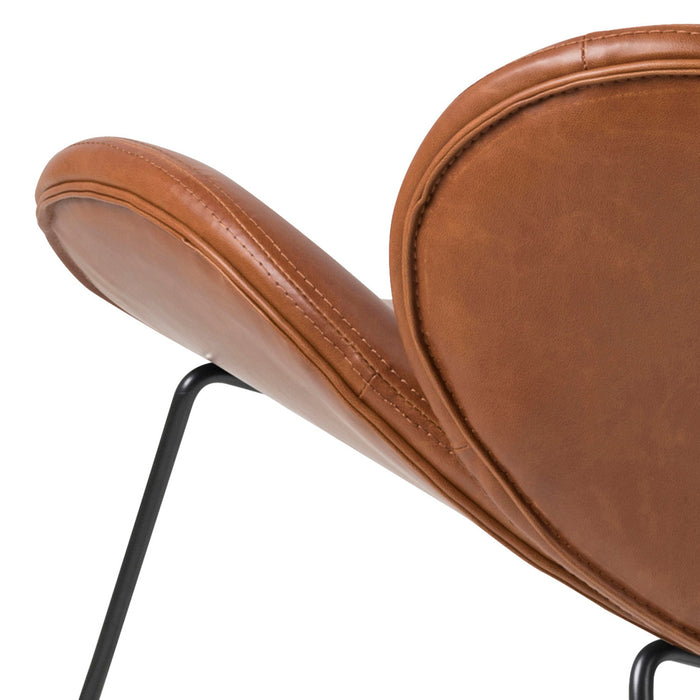 Cazar Lounge Chair in Brown - Abode Avenue