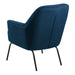 Melissa Lounge Chair in Navy Blue - Abode Avenue