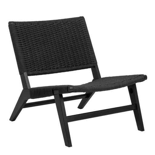 Carson Lounge Chair in Black - Abode Avenue