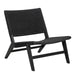 Carson Lounge Chair in Black - Abode Avenue