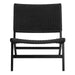 Carson Lounge Chair in Black - Abode Avenue