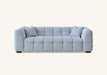 Aluxo Astoria 3 Seater Sofa in Oatmeal OR Pearl Boucle Fabric - Abode Avenue