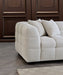 Aluxo Astoria 3 Seater Sofa in Oatmeal OR Pearl Boucle Fabric - Abode Avenue