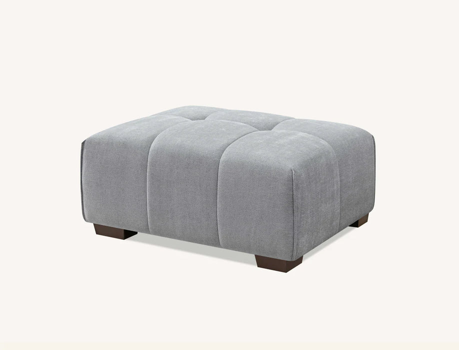Aluxo Leonard Corner Group in Cloudy Grey Boucle - Abode Avenue
