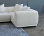 Aluxo Lottie 5pc Modular Corner Group in Polar Boucle - Abode Avenue