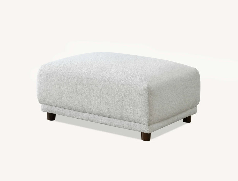 Aluxo Lottie 5pc Modular Corner Group in Polar Boucle - Abode Avenue