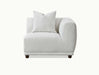 Aluxo Lottie 5pc Modular Corner Group in Polar Boucle - Abode Avenue