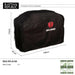 Heavy Duty BBQ Waterproof Covers in Black– Universal Grill Cover with Drawstring Hem & Storage Bag (Copy) - Abode Avenue