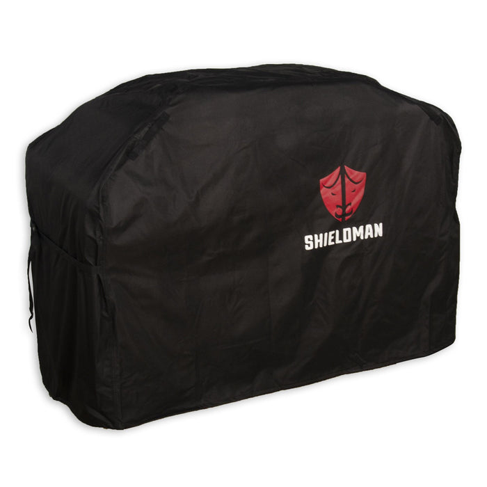 Heavy Duty BBQ Waterproof Covers in Black– Universal Grill Cover with Drawstring Hem & Storage Bag (Copy) - Abode Avenue
