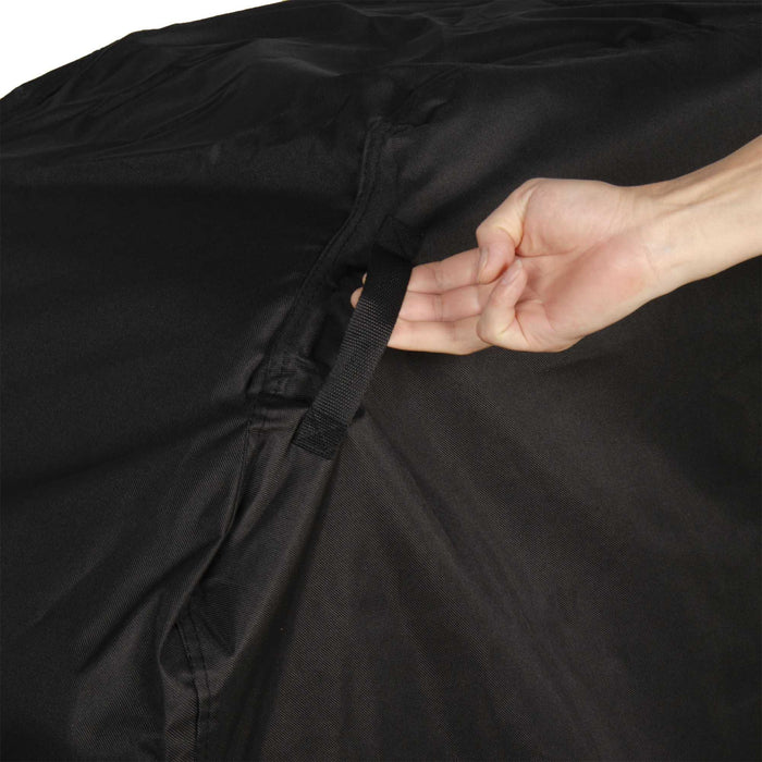 Heavy Duty BBQ Waterproof Covers in Black– Universal Grill Cover with Drawstring Hem & Storage Bag (Copy) - Abode Avenue