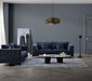 Aluxo Lenox Sofa Range in Steel OR Rust OR Aegean Blue Velvet - Abode Avenue
