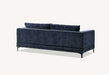 Aluxo Lenox Sofa Range in Steel OR Rust OR Aegean Blue Velvet - Abode Avenue