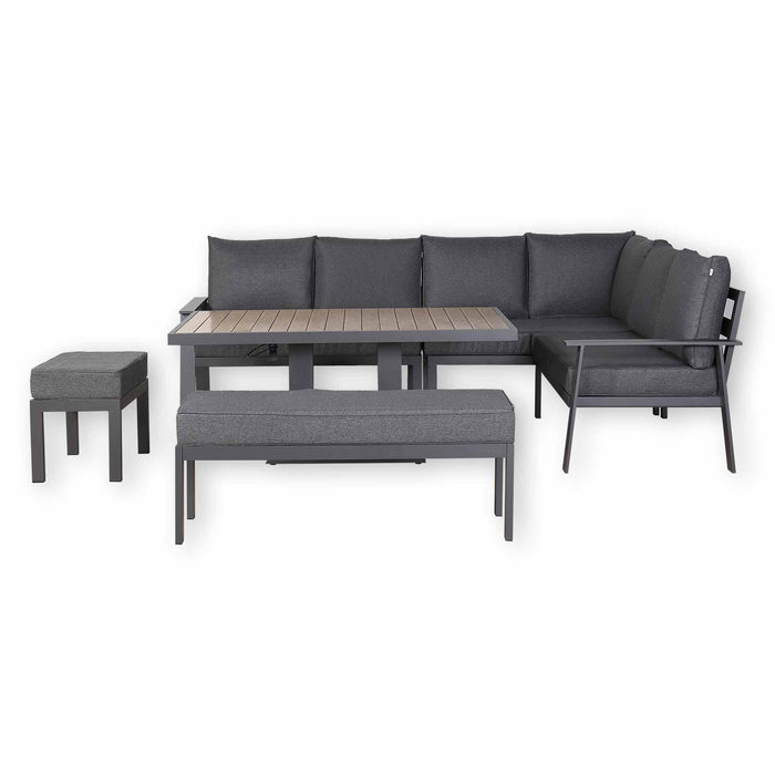 Titan Range High Back Right Hand Corner Sofa Set - Abode Avenue