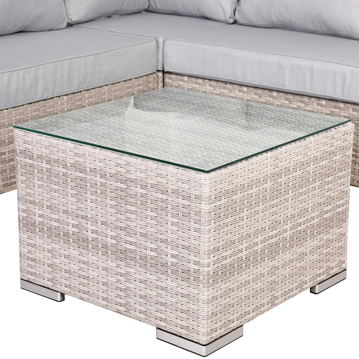 Aurora Range High Back Corner Sofa Set with Coffee Table - Abode Avenue