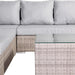Aurora Range High Back Corner Sofa Set with Coffee Table - Abode Avenue