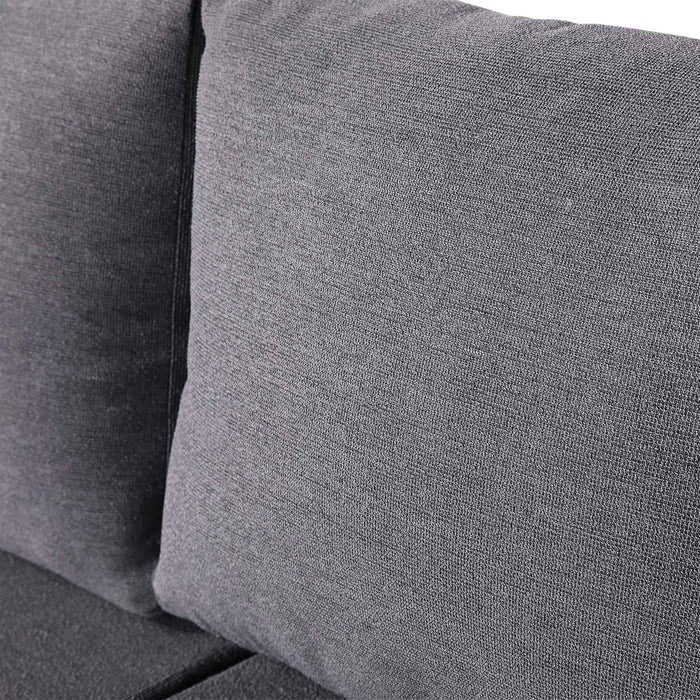 Titan Range Corner Sofa Set with Wood Top Coffee Table - Abode Avenue